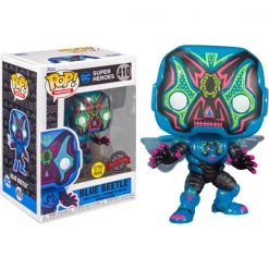 Gametraders Rouse Hill Pop Vinyls DC Comics - Blue Beetle Dia De Los DC Glow US Exclusive Pop! Vinyl 11 Gametraders Rouse Hill Pop Vinyls DC Comics - Blue Beetle Dia De Los DC Glow US Exclusive Pop! Vinyl