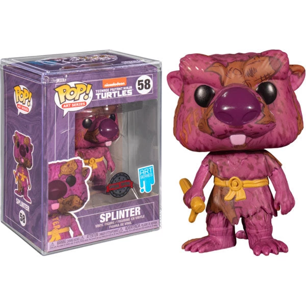 Gametraders Rouse Hill Pop Vinyls Teenage Mutant Ninja Turtles - Splinter (Artist Series) US Exclusive Pop! Vinyl 5 Gametraders Rouse Hill Pop Vinyls Teenage Mutant Ninja Turtles - Splinter (Artist Series) US Exclusive Pop! Vinyl