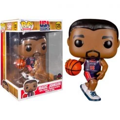 Gametraders Rouse Hill Pop Vinyls NBA - Magic Johnson 1992 Team USA Navy US Exclusive 10" Pop! Vinyl 8 Gametraders Rouse Hill Pop Vinyls NBA - Magic Johnson 1992 Team USA Navy US Exclusive 10