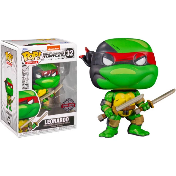 Gametraders Rouse Hill Pop Vinyls Teenage Mutant Ninja Turtles (Comic) - Leonardo US Exclusive Pop! Vinyl 5 Gametraders Rouse Hill Pop Vinyls Teenage Mutant Ninja Turtles (Comic) - Leonardo US Exclusive Pop! Vinyl