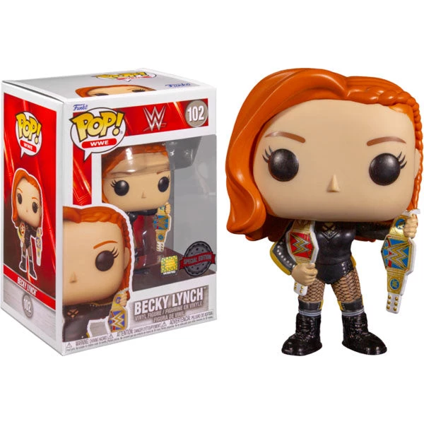 Gametraders Rouse Hill Pop Vinyls WWE - Becky Lynch With Belt Metallic US Exclusive Pop! Vinyl 5 Gametraders Rouse Hill Pop Vinyls WWE - Becky Lynch With Belt Metallic US Exclusive Pop! Vinyl