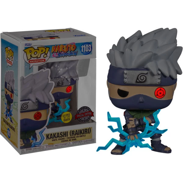 Gametraders Rouse Hill Pop Vinyls Naruto: Shippuden - Kakashi (Raikiri) Glow US Exclusive Pop! Vinyl 7 Gametraders Rouse Hill Pop Vinyls Naruto: Shippuden - Kakashi (Raikiri) Glow US Exclusive Pop! Vinyl