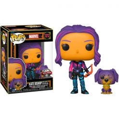 Gametraders Rouse Hill Hawkeye - Kate Bishop & Lucky Black Light US Exclusive Pop! Vinyl 7 Gametraders Rouse Hill Hawkeye - Kate Bishop & Lucky Black Light US Exclusive Pop! Vinyl