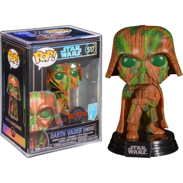 Gametraders Rouse Hill Pop Vinyls Star Wars - Darth Vader Endor (Artist Series) US Exclusive Pop! Vinyl With Protector 5 Gametraders Rouse Hill Pop Vinyls Star Wars - Darth Vader Endor (Artist Series) US Exclusive Pop! Vinyl With Protector