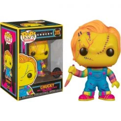 Gametraders Rouse Hill Pop Vinyls Child's Play 4: Bride Of Chucky - Chucky Black Light US Exclusive Pop! Vinyl 7 Gametraders Rouse Hill Pop Vinyls Child's Play 4: Bride Of Chucky - Chucky Black Light US Exclusive Pop! Vinyl