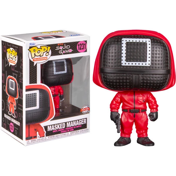 Gametraders Rouse Hill Pop Vinyls Squid Game - Red Soldier (Square) US Exclusive Pop! Vinyl 5 Gametraders Rouse Hill Pop Vinyls Squid Game - Red Soldier (Square) US Exclusive Pop! Vinyl