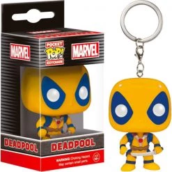 Funko Pop Vinyls Deadpool - Yellow Deadpool Pocket Pop Vinyl Keychain
