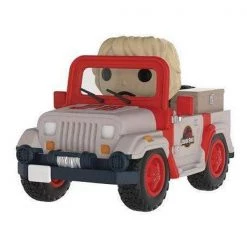 Funko Jurassic Park - Park Vehicle With Ellie Pop! Ride Pop Vinyls