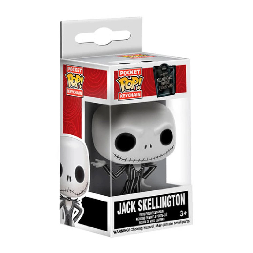 Funko The Nightmare Before Christmas - Jack Skellington Pocket Pop! Keychain 4 Funko The Nightmare Before Christmas - Jack Skellington Pocket Pop! Keychain