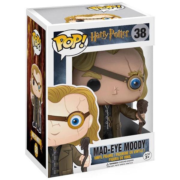 Funko Harry Potter - Mad-Eye Moody Pop! Vinyl Pop Vinyls 4 Funko Harry Potter - Mad-Eye Moody Pop! Vinyl Pop Vinyls