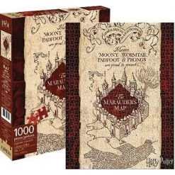 Gametraders Rouse Hill Aquarius Puzzle Harry Potter Marauders Map Puzzle 1,000 Pieces