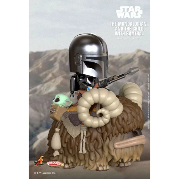 Gametraders Rouse Hill Star Wars: Mandalorian - Bantha Riding Cosbaby Collectables 4 Gametraders Rouse Hill Star Wars: Mandalorian - Bantha Riding Cosbaby Collectables