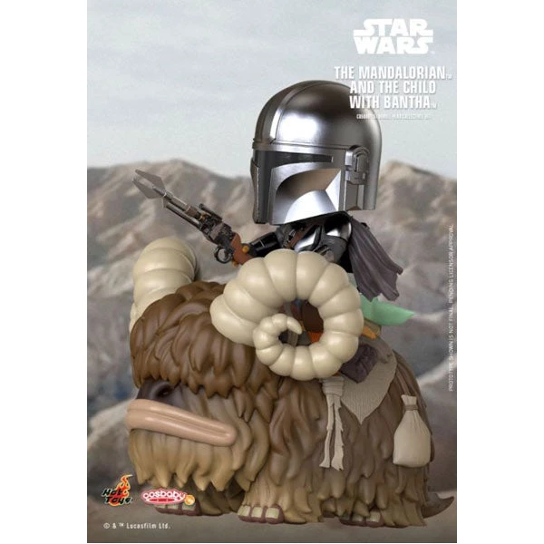 Gametraders Rouse Hill Star Wars: Mandalorian - Bantha Riding Cosbaby Collectables 5 Gametraders Rouse Hill Star Wars: Mandalorian - Bantha Riding Cosbaby Collectables