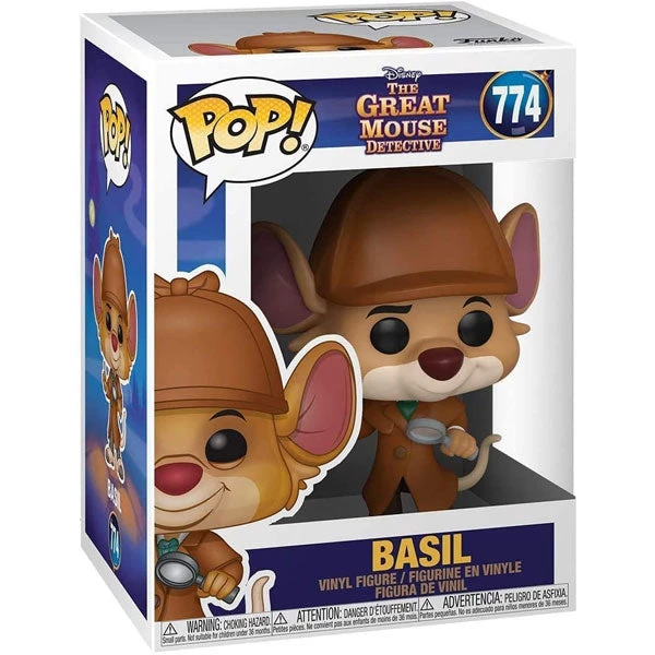 Gametraders Rouse Hill The Great Mouse Detective - Basil Pop! Vinyl 4 Gametraders Rouse Hill The Great Mouse Detective - Basil Pop! Vinyl