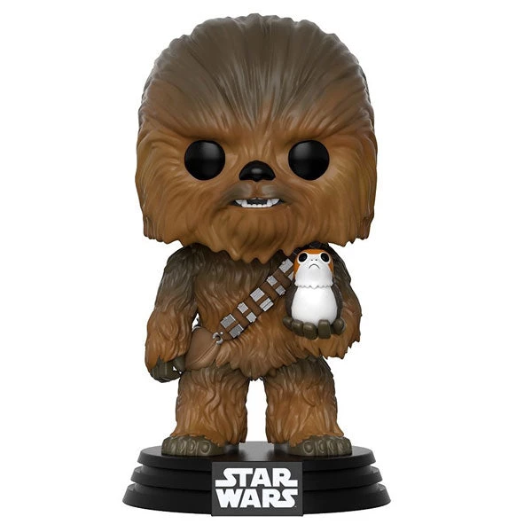 Funko Star Wars - Chewbacca With Porg Episode VIII US Exclusive Pop! Vinyl 3 Funko Star Wars - Chewbacca With Porg Episode VIII US Exclusive Pop! Vinyl