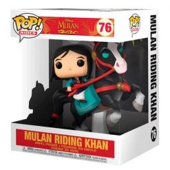 Gametraders Rouse Hill Pop Vinyls Mulan - Mulan On Khan Pop! Ride