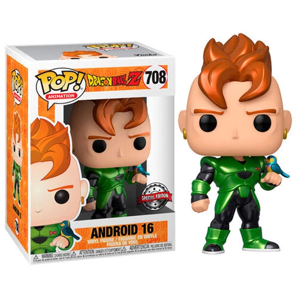 Gametraders Rouse Hill Pop Vinyls Dragon Ball Z - Android 16 Metallic Pop! Vinyl 5 Gametraders Rouse Hill Pop Vinyls Dragon Ball Z - Android 16 Metallic Pop! Vinyl