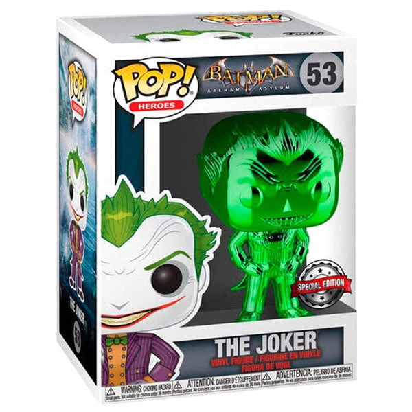Gametraders Rouse Hill Pop Vinyls Batman: Arkham Asylum - The Joker Green Chrome US Exclusive Pop! Vinyl 4 Gametraders Rouse Hill Pop Vinyls Batman: Arkham Asylum - The Joker Green Chrome US Exclusive Pop! Vinyl