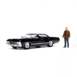 Gametraders Rouse Hill Supernatural - '67 Chevy Impala With Dean 1:24 Scale Hollywood Ride Collectables