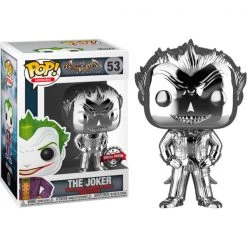 Gametraders Rouse Hill Pop Vinyls Batman - The Joker Silver Chrome US Exclusive Pop! Vinyl