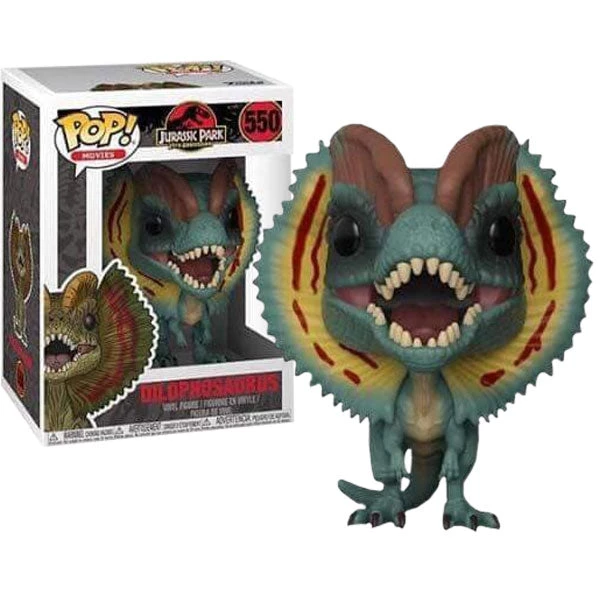 Funko Pop Vinyls Jurassic Park - Dilophosaurus Pop! Vinyl 5 Funko Pop Vinyls Jurassic Park - Dilophosaurus Pop! Vinyl