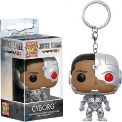 Gametraders Blacktown Pop Vinyls Justice League Movie - Cyborg Pocket Pop! Keychain
