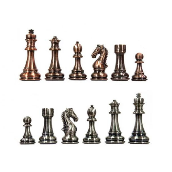 Gametraders Rouse Hill Board Games Kasparov Grandmaster Silver & Bronze Chess Set 5 Gametraders Rouse Hill Board Games Kasparov Grandmaster Silver & Bronze Chess Set
