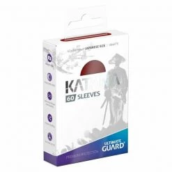 Gametraders Rouse Hill Ultimate Guard Katana Japanese Size Sleeves Red (60) Card Accessories