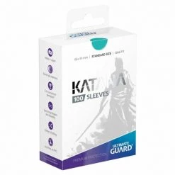 Gametraders Rouse Hill Card Accessories Ultimate Guard Katana Standard Size Sleeves Turquoise (100)