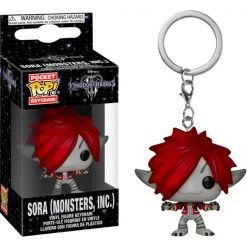 Gametraders Rouse Hill Kingdom Hearts 3 - Sora Monst Inc US Exclusive Pocket Pop! Keychain