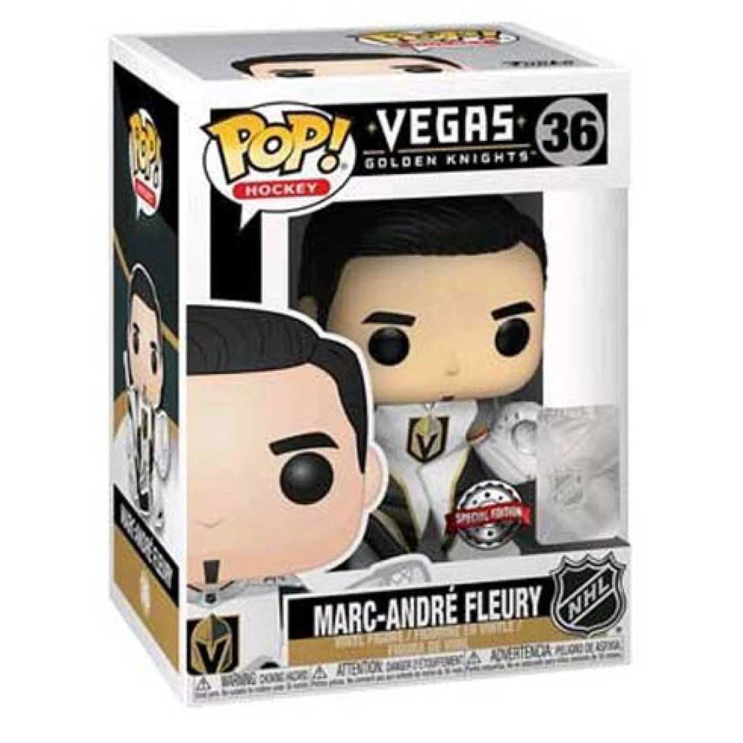 Gametraders Rouse Hill NHL: Golden Knights - Marc-Andre Fleury White US Exclusive Pop! Vinyl Pop Vinyls 4 Gametraders Rouse Hill NHL: Golden Knights - Marc-Andre Fleury White US Exclusive Pop! Vinyl Pop Vinyls