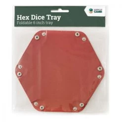 Gametraders Rouse Hill LPG Hex Dice Tray 6" Red