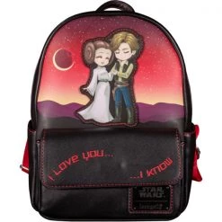 Gametraders Rouse Hill Loungefly - Star Wars - Princess Leia & Han Solo US Exclusive Mini Backpack