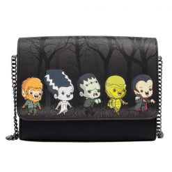 Gametraders Rouse Hill Loungefly - Universal Monsters - Chibi Chain Strap Crossbody