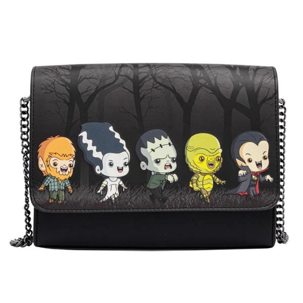 Gametraders Rouse Hill Loungefly - Universal Monsters - Chibi Chain Strap Crossbody 3 Gametraders Rouse Hill Loungefly - Universal Monsters - Chibi Chain Strap Crossbody