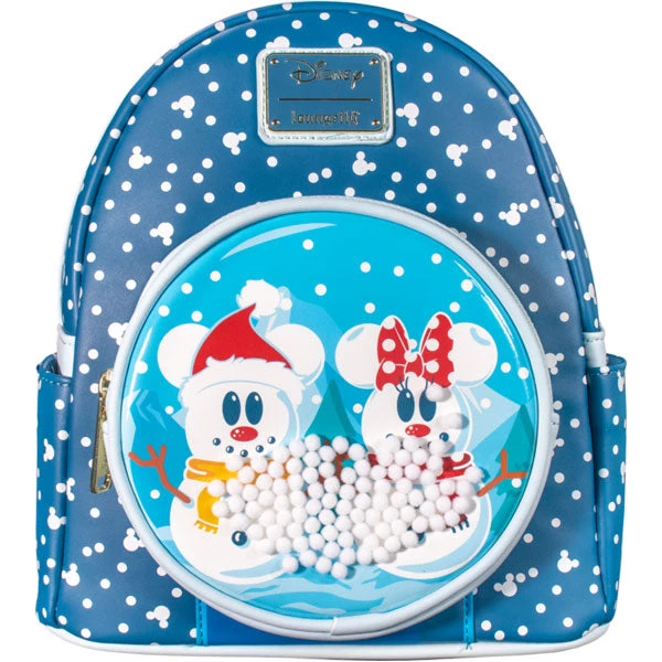 Gametraders Rouse Hill Loungefly - Mickey Mouse - Snowman Snow Globe Mini Backpack 3 Gametraders Rouse Hill Loungefly - Mickey Mouse - Snowman Snow Globe Mini Backpack