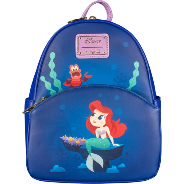 Gametraders Rouse Hill Loungefly - Little Mermaid (1989) - Ariel & Sebastian US Exclusive Mini Backpack 3 Gametraders Rouse Hill Loungefly - Little Mermaid (1989) - Ariel & Sebastian US Exclusive Mini Backpack