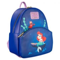 Gametraders Rouse Hill Loungefly - Little Mermaid (1989) - Ariel & Sebastian US Exclusive Mini Backpack