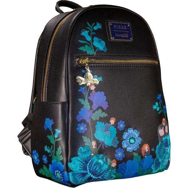 Gametraders Rouse Hill Loungefly - Brave - Floral US Exclusive Mini Backpack 4 Gametraders Rouse Hill Loungefly - Brave - Floral US Exclusive Mini Backpack
