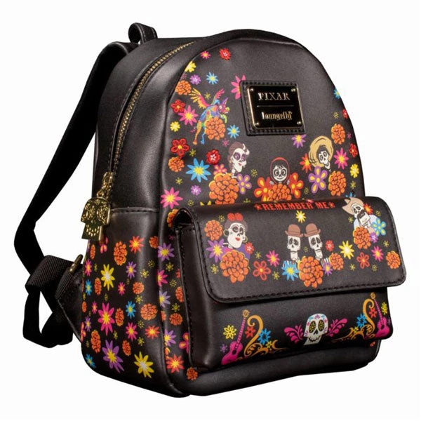 Gametraders Rouse Hill Loungefly - Coco - Floral US Exclusive Mini Backpack 4 Gametraders Rouse Hill Loungefly - Coco - Floral US Exclusive Mini Backpack