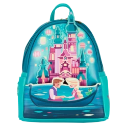 Gametraders Rouse Hill Loungefly - Tangled - Castle Mini Backpack