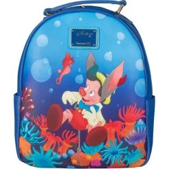 Gametraders Rouse Hill Loungefly - Pinocchio (1940) - Sea US Exclusive Mini Backpack
