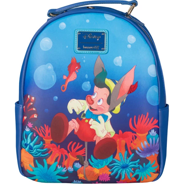 Gametraders Rouse Hill Loungefly - Pinocchio (1940) - Sea US Exclusive Mini Backpack 3 Gametraders Rouse Hill Loungefly - Pinocchio (1940) - Sea US Exclusive Mini Backpack