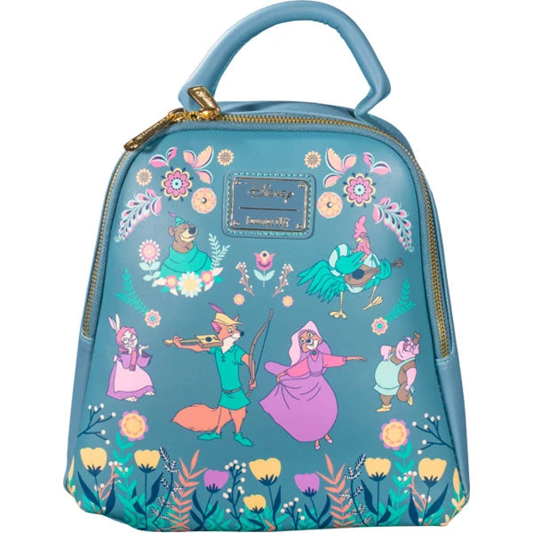 Gametraders Rouse Hill Loungefly - Robin Hood (1973) - Floral US Exclusive Mini Backpack 3 Gametraders Rouse Hill Loungefly - Robin Hood (1973) - Floral US Exclusive Mini Backpack