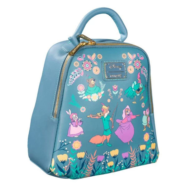 Gametraders Rouse Hill Loungefly - Robin Hood (1973) - Floral US Exclusive Mini Backpack 4 Gametraders Rouse Hill Loungefly - Robin Hood (1973) - Floral US Exclusive Mini Backpack