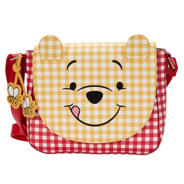 Gametraders Rouse Hill Loungefly - Winnie The Pooh - Pooh Gingham Crossbody 3 Gametraders Rouse Hill Loungefly - Winnie The Pooh - Pooh Gingham Crossbody