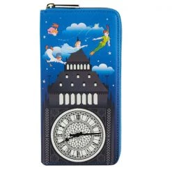 Gametraders Rouse Hill Loungefly - Peter Pan - Glow Clock Zip Purse