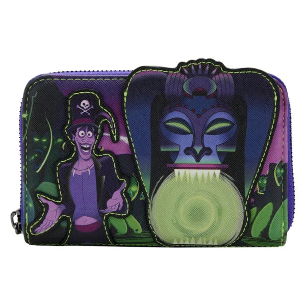 Gametraders Rouse Hill Loungefly - Princess And The Frog - Facilier Glow Zip Purse 3 Gametraders Rouse Hill Loungefly - Princess And The Frog - Facilier Glow Zip Purse