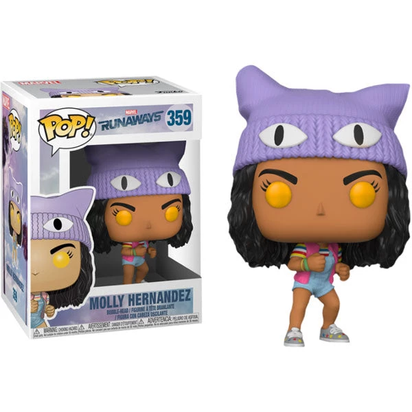 Funko Pop Vinyls Runaways - Molly Pop Vinyl 5 Funko Pop Vinyls Runaways - Molly Pop Vinyl