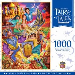 Gametraders Rouse Hill Masterpieces Puzzle Classic Fairy Tales Aladdin Puzzle 1,000 Pieces Hobby Central